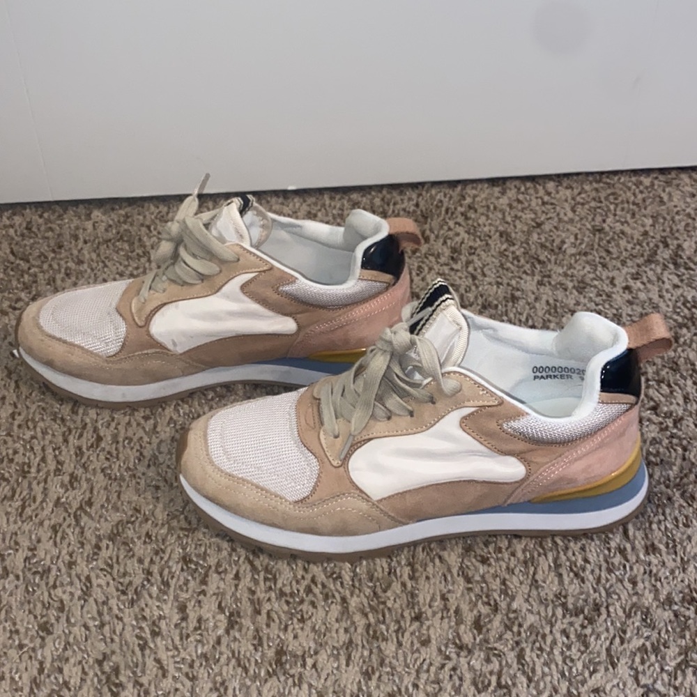 Shu Shop Trendy And Casual Suede Parker Sneakers